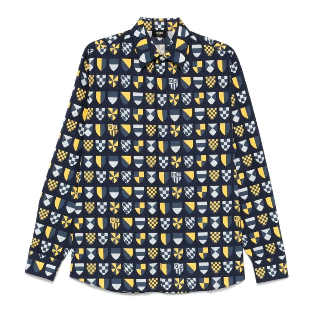 Fendi - Chemise 'Multicolour-Print' pour Hommes