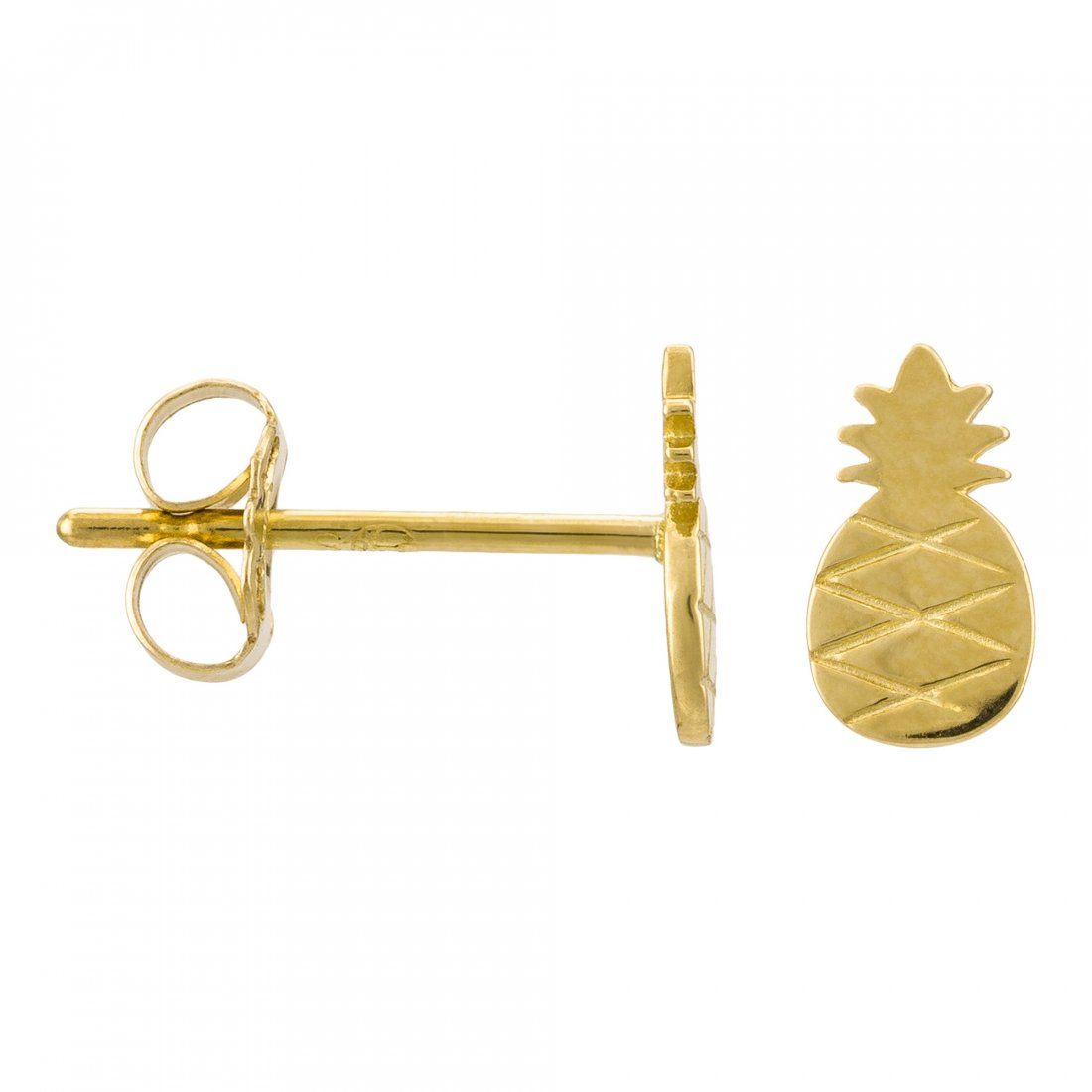 Oro di oro - Boucles d'oreilles 'Ananas' pour Femmes