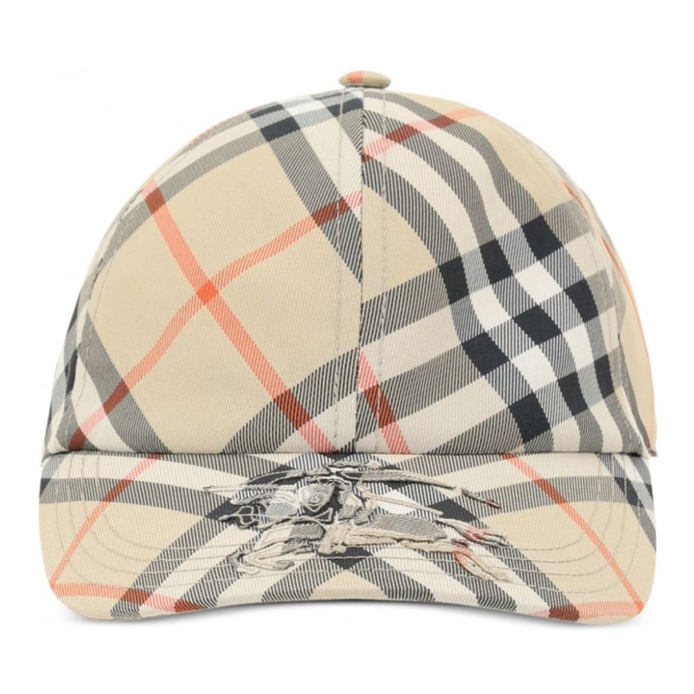 Burberry - Casquette 'Checked EKD' pour Femmes