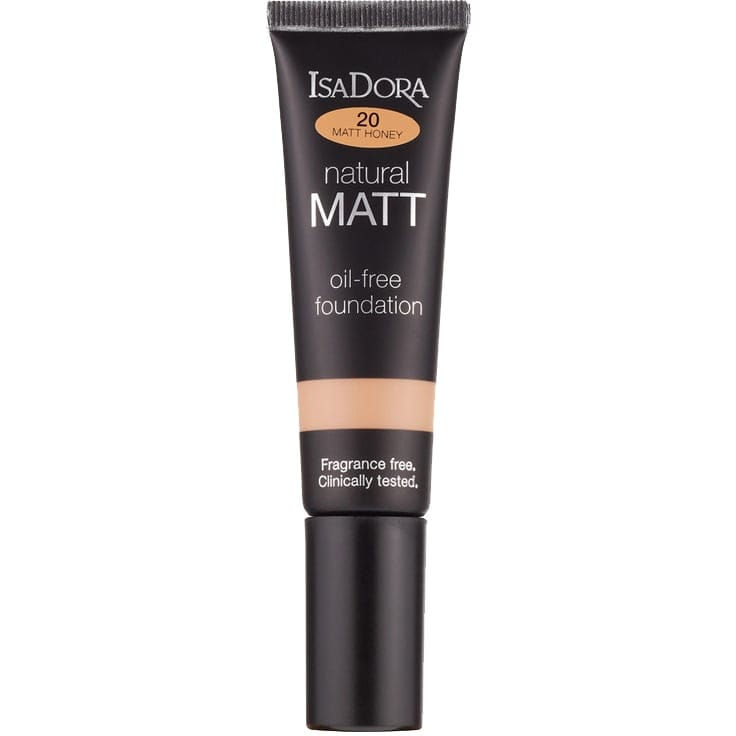 Isadora - Fond de teint 'Natural Matt Oil-Free' - 20 Matt Honey 35 ml