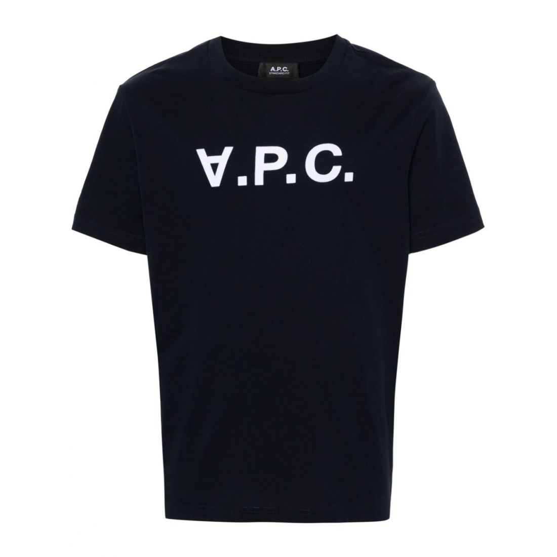 A.p.c. - T-shirt 'Flocked-Logo'