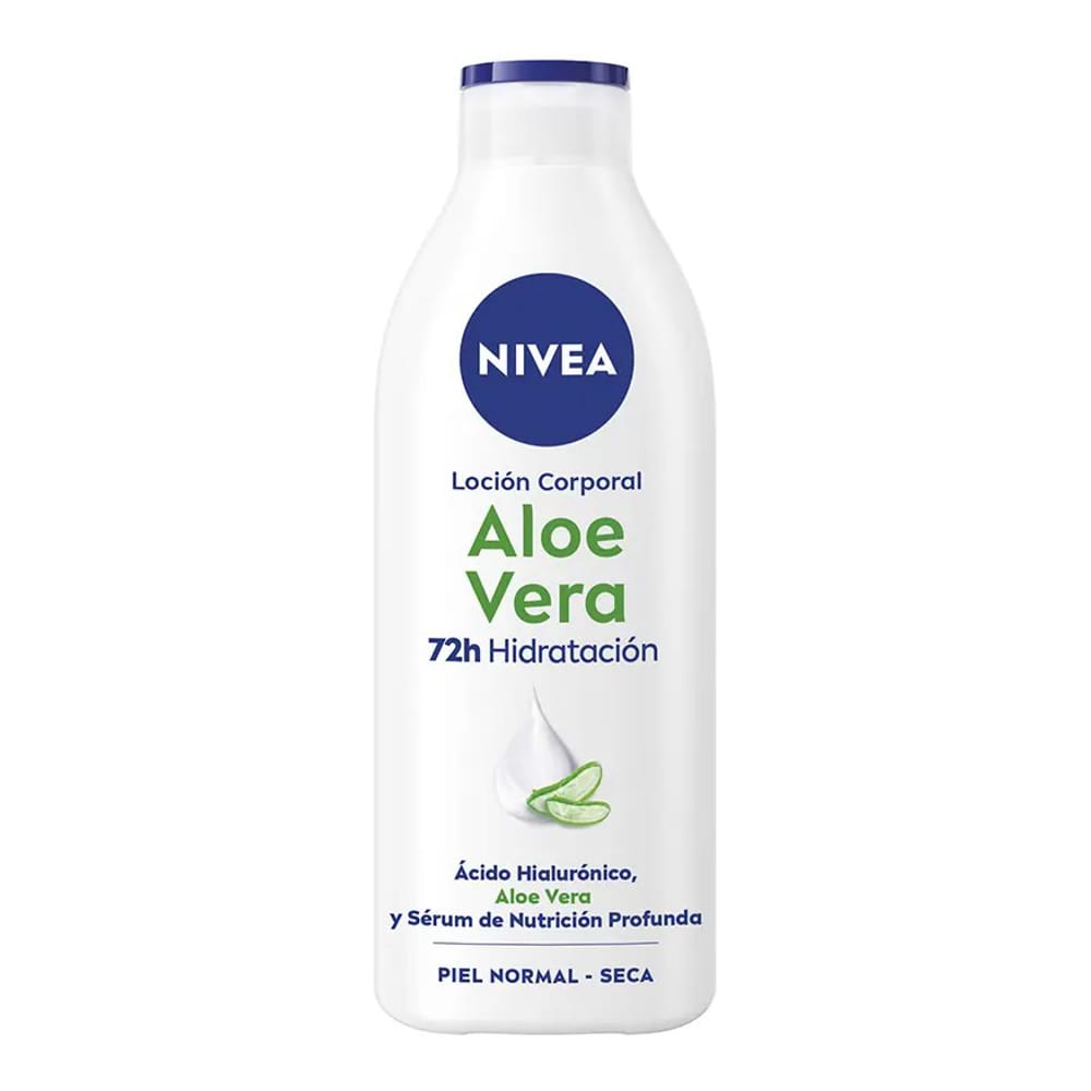 Nivea - Lotion pour le Corps 'Aloe Vera 72h Hydration' - Peau normale à sèche, 400 ml