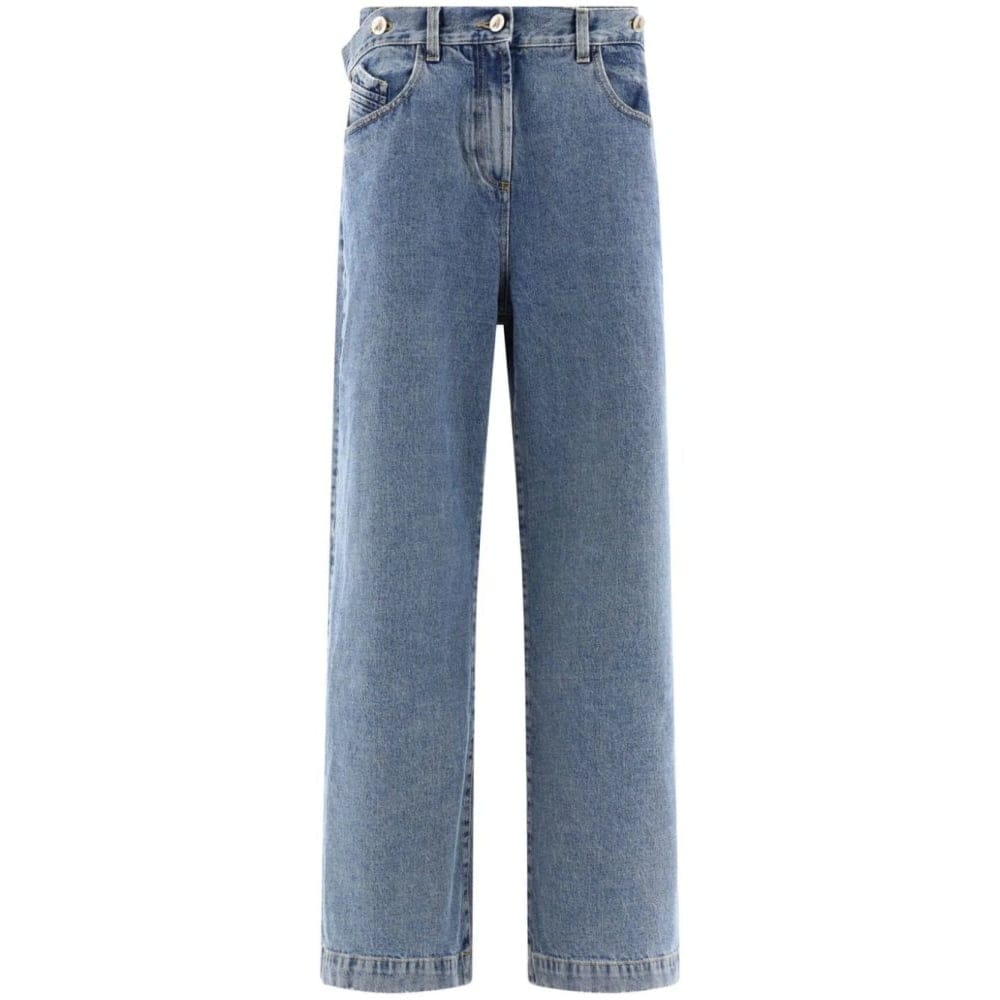 The attico - Jeans 'Embroidered-Logo' pour Femmes