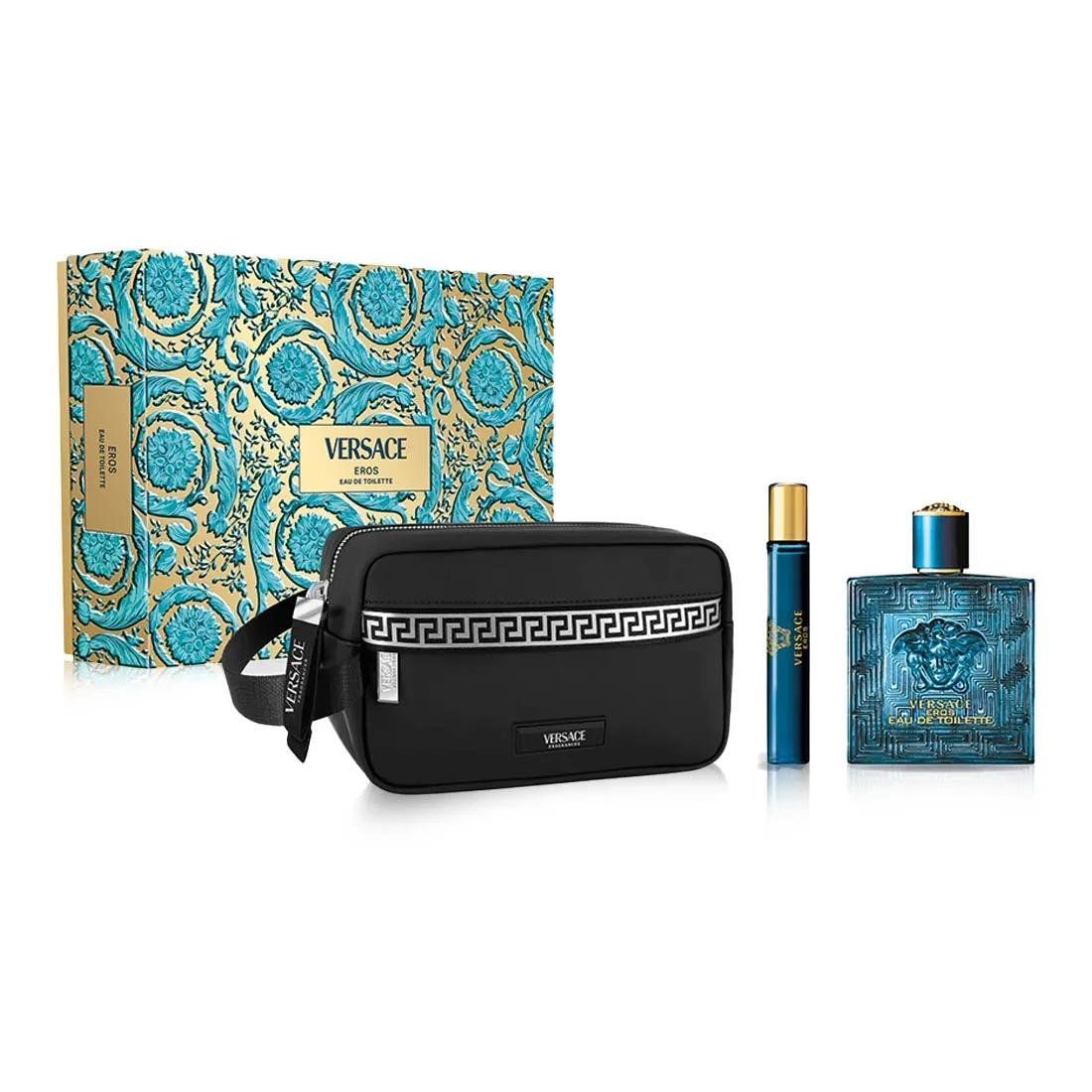 Versace - Coffret de parfum 'Eros' - 3 Pièces