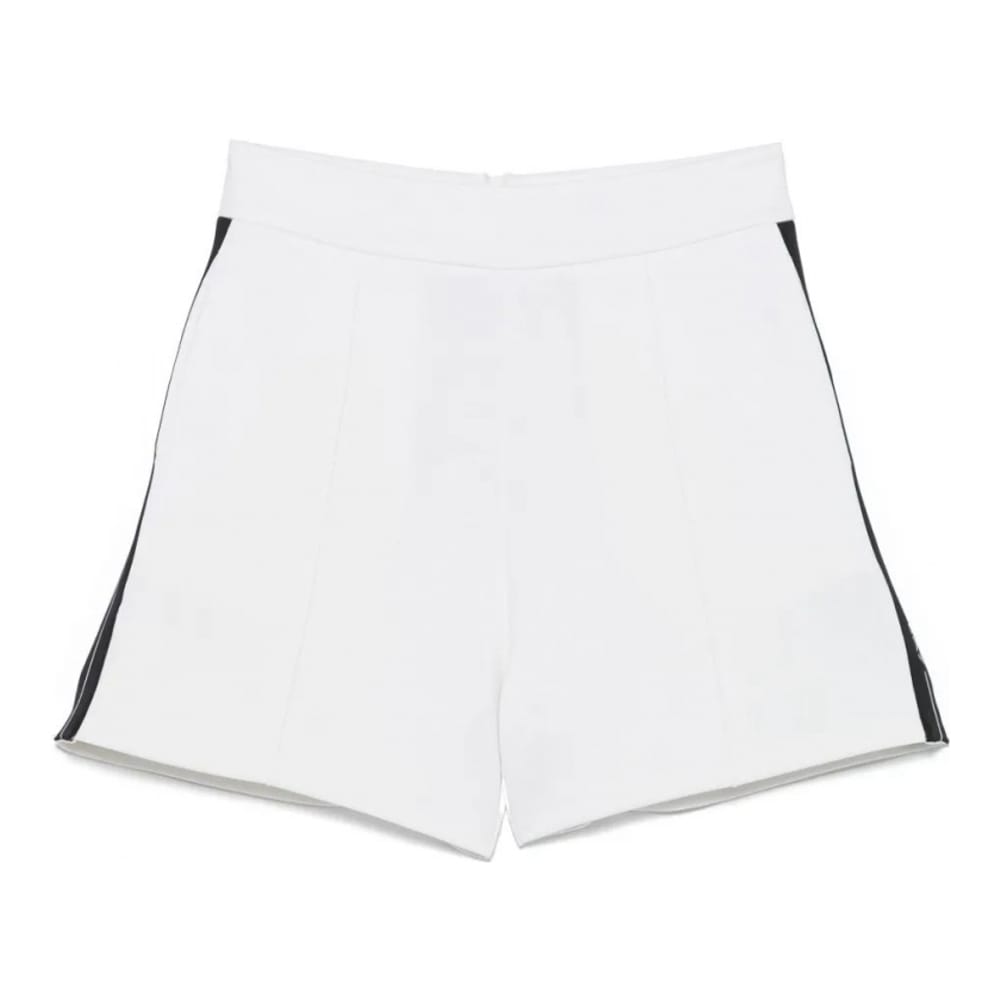 Ea7 emporio armani - "Short en coton 'Stripe-Trim' pour Femmes"-XS