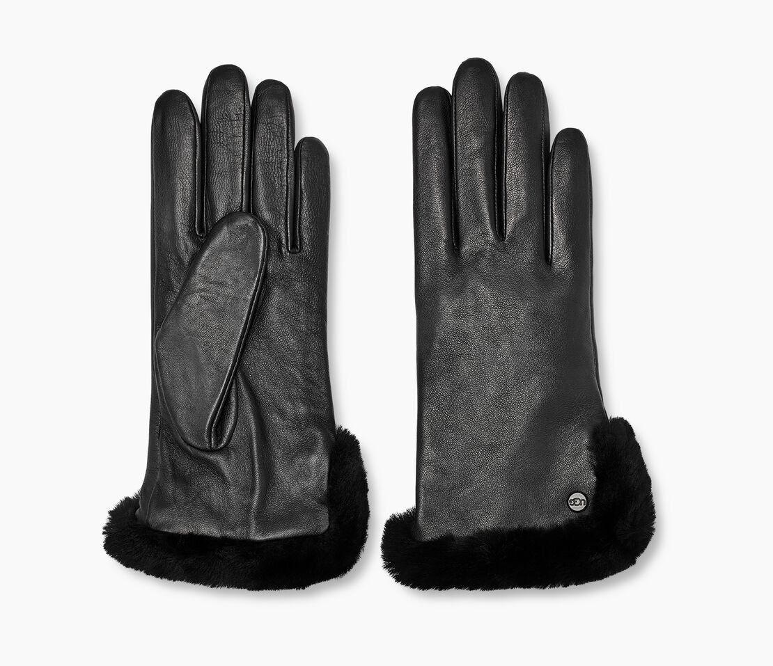 Ugg - W's LEATHER SHEEPSKIN VENT GLOVE