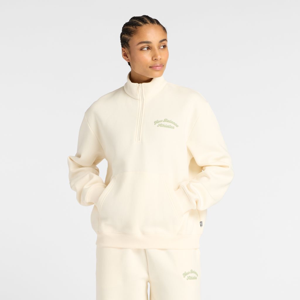 New balance - W Linear Heritage Fleece Half Zip