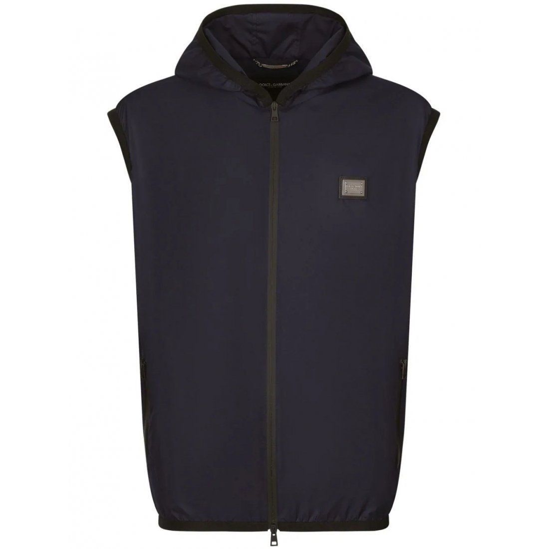 Dolce&gabbana - Gilet 'Logo Hooded' pour Hommes