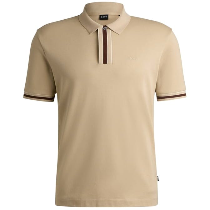 Boss - Polo 'Regular-fit Striped' pour Hommes