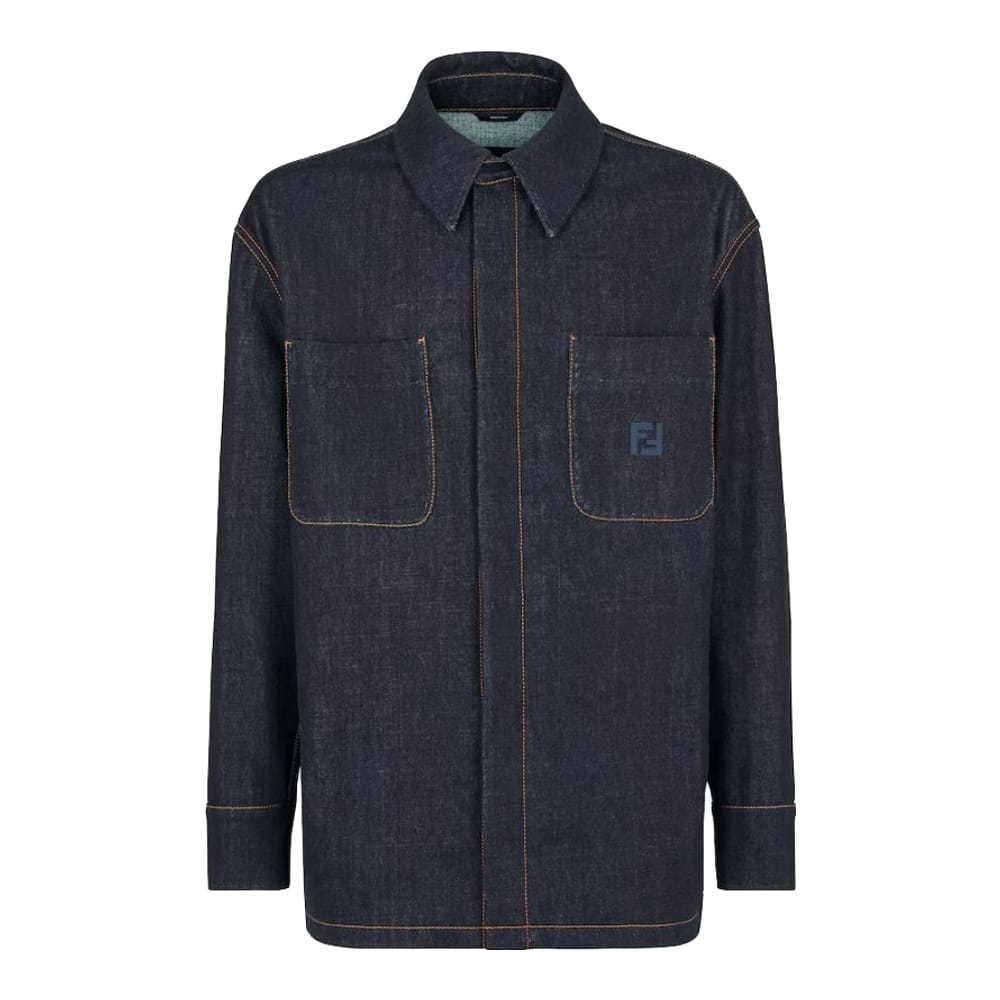 Fendi - Veste en jeans 'Selleria' pour Hommes