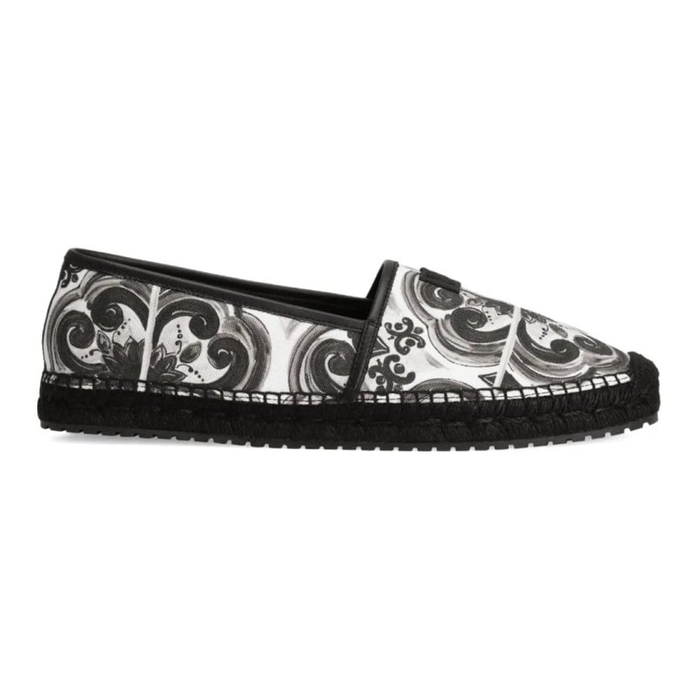 Dolce&gabbana - Espadrilles 'Majolica-Print' pour Hommes