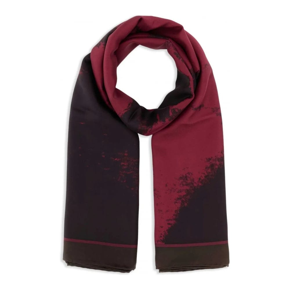 Alexander mcqueen - Foulard en soie 'Abstract-Print' pour Femmes