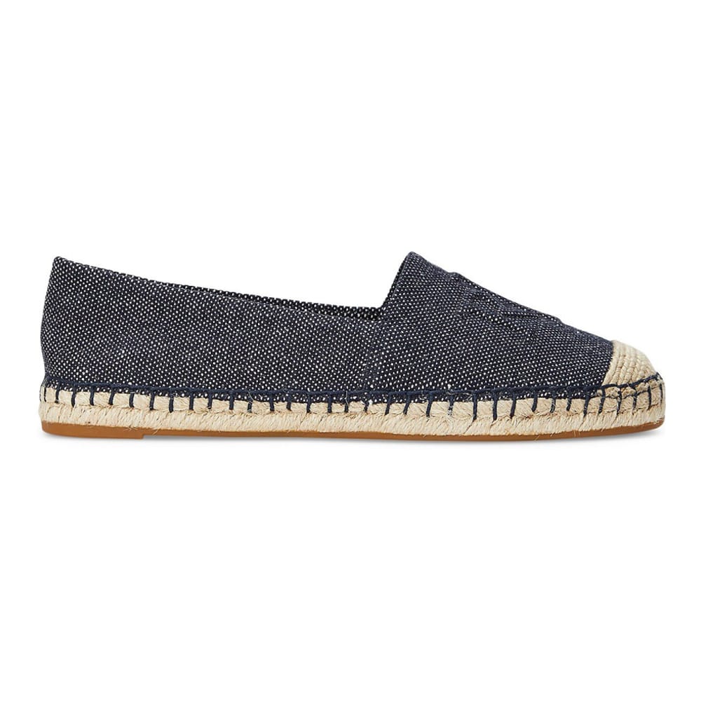 Lauren ralph lauren - 'Cameron Logo Slip-On Espadrille Flats' pour Femmes