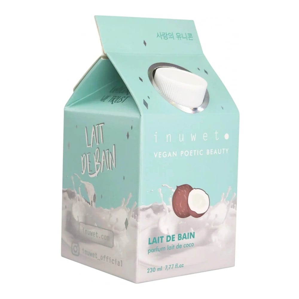 Inuwet - Bain moussant 'Milky Bath' - Coco 230 ml
