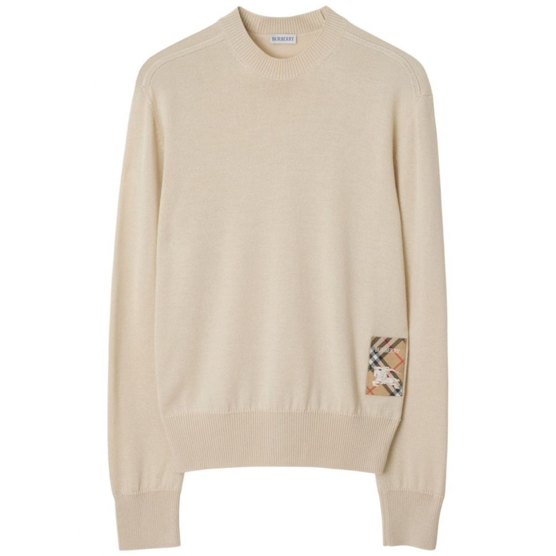 Burberry - Pull 'Check-Label' pour Hommes