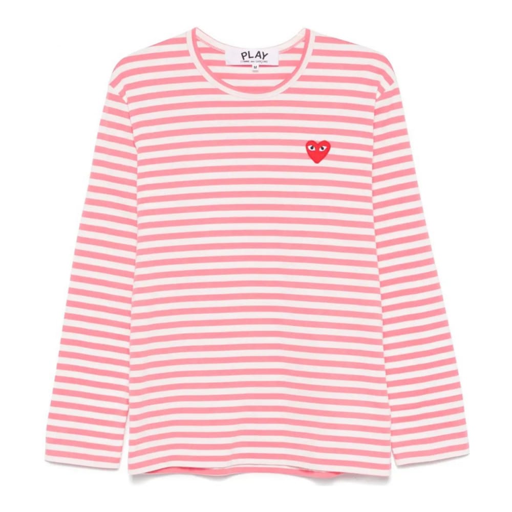 Comme des garçons play - T-shirt 'Striped'