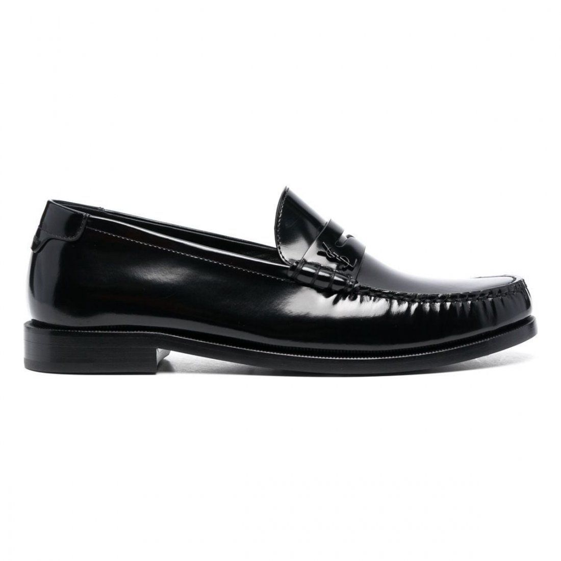 Saint laurent - Mocassins 'Monogram Penny' pour Hommes