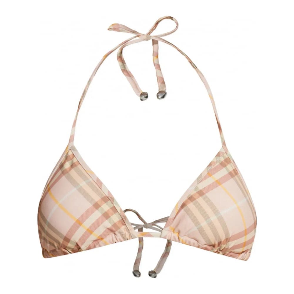 Burberry - Haut de bikini 'Check Pattern' pour Femmes