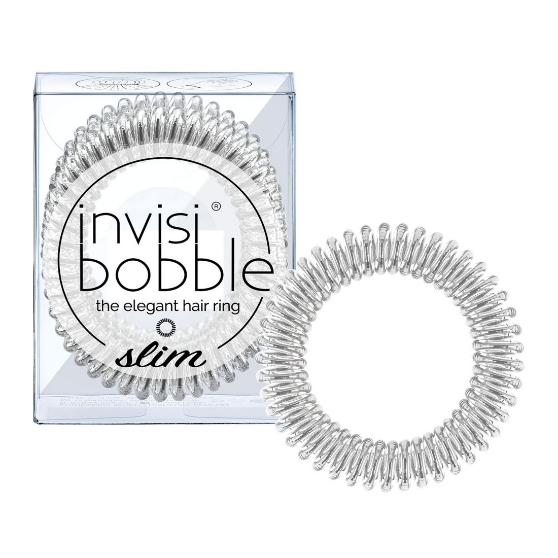 Invisibobble - Élastique 'Slim' - Sweet Chrome 3 Pièces