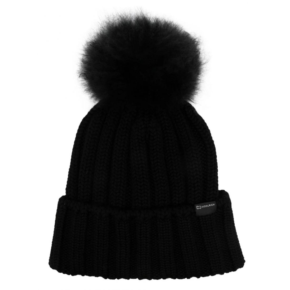 Woolrich - Bonnet 'Logo Patch' pour Femmes