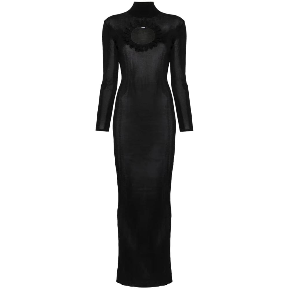 Self-portrait - Robe maxi 'Cut Out-Detail Knitted' pour Femmes