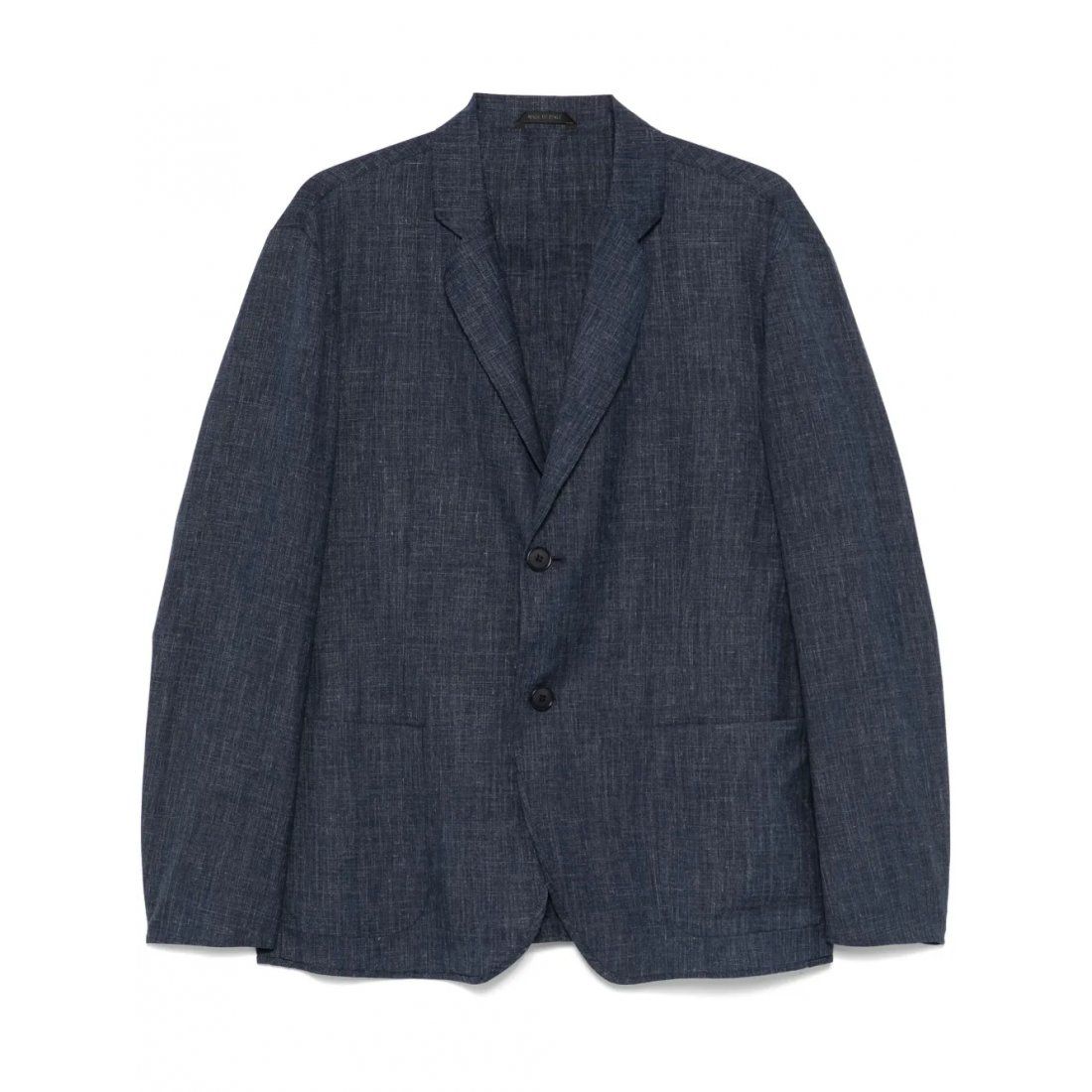 Giorgio armani - Blazer 'Slub-Textured' pour Hommes