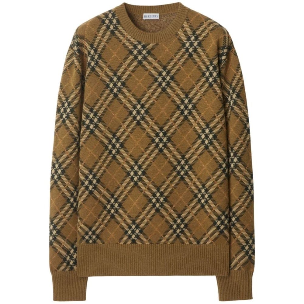 Burberry - Pull 'Check-Pattern' pour Femmes