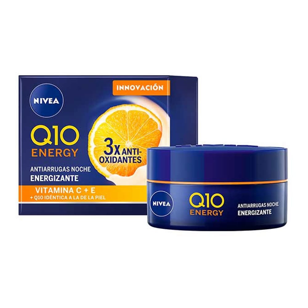 Nivea - Crème de nuit anti-âge 'Q10+ Vitamin C Energising' - 50 ml