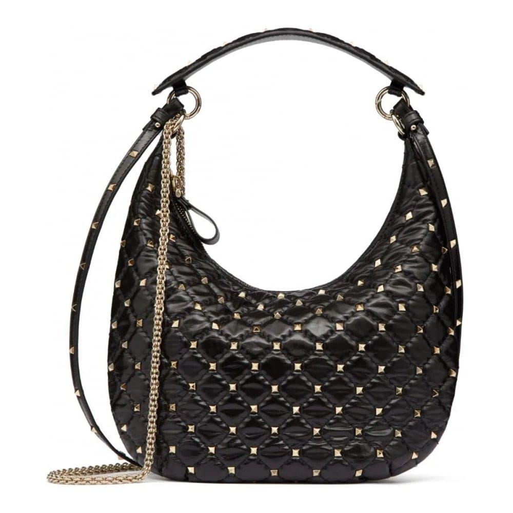 Valentino garavani - Sac Hobo 'Small Rockstud Spike' pour Femmes