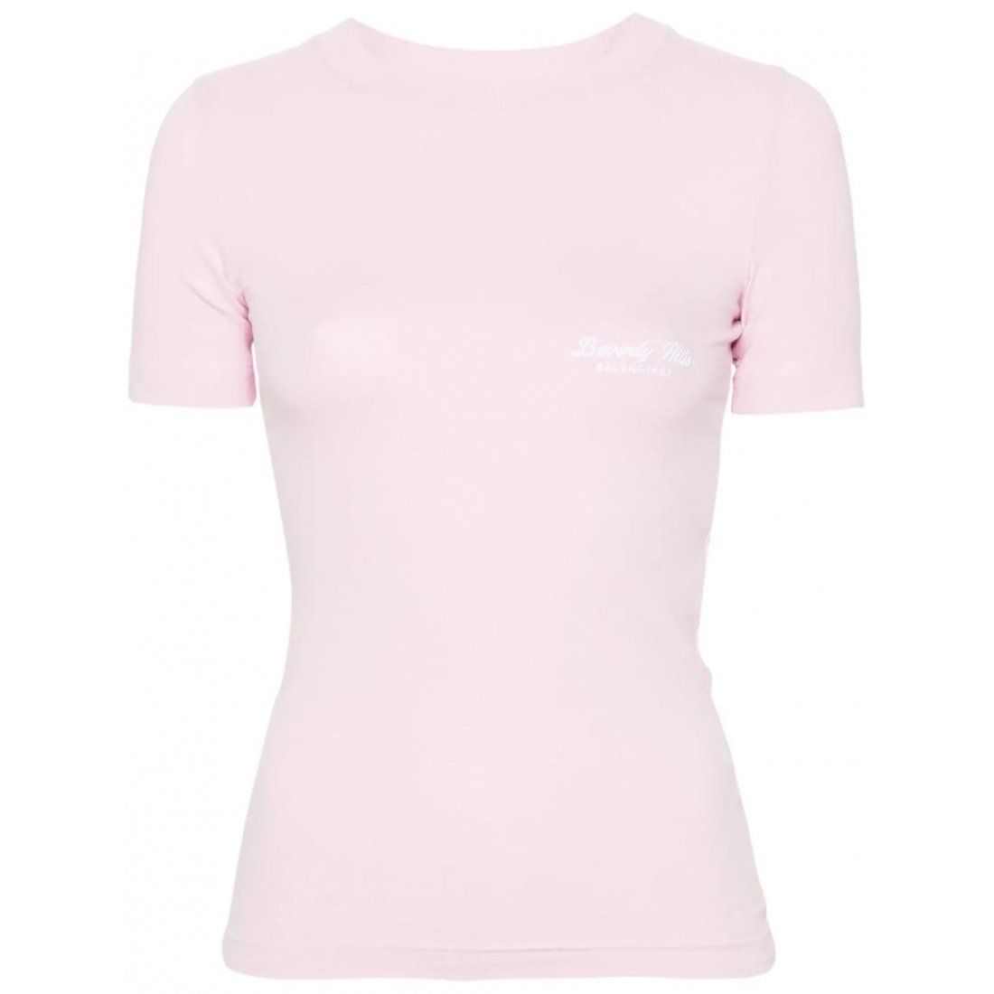 Balenciaga - T-shirt 'Beverly Hills Embroidered' pour Femmes