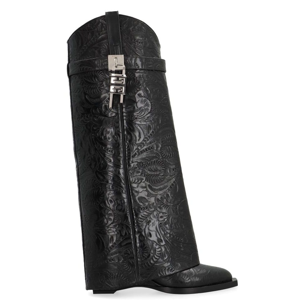 Givenchy - Bottes 'Shark Lock Cowboy' pour Femmes