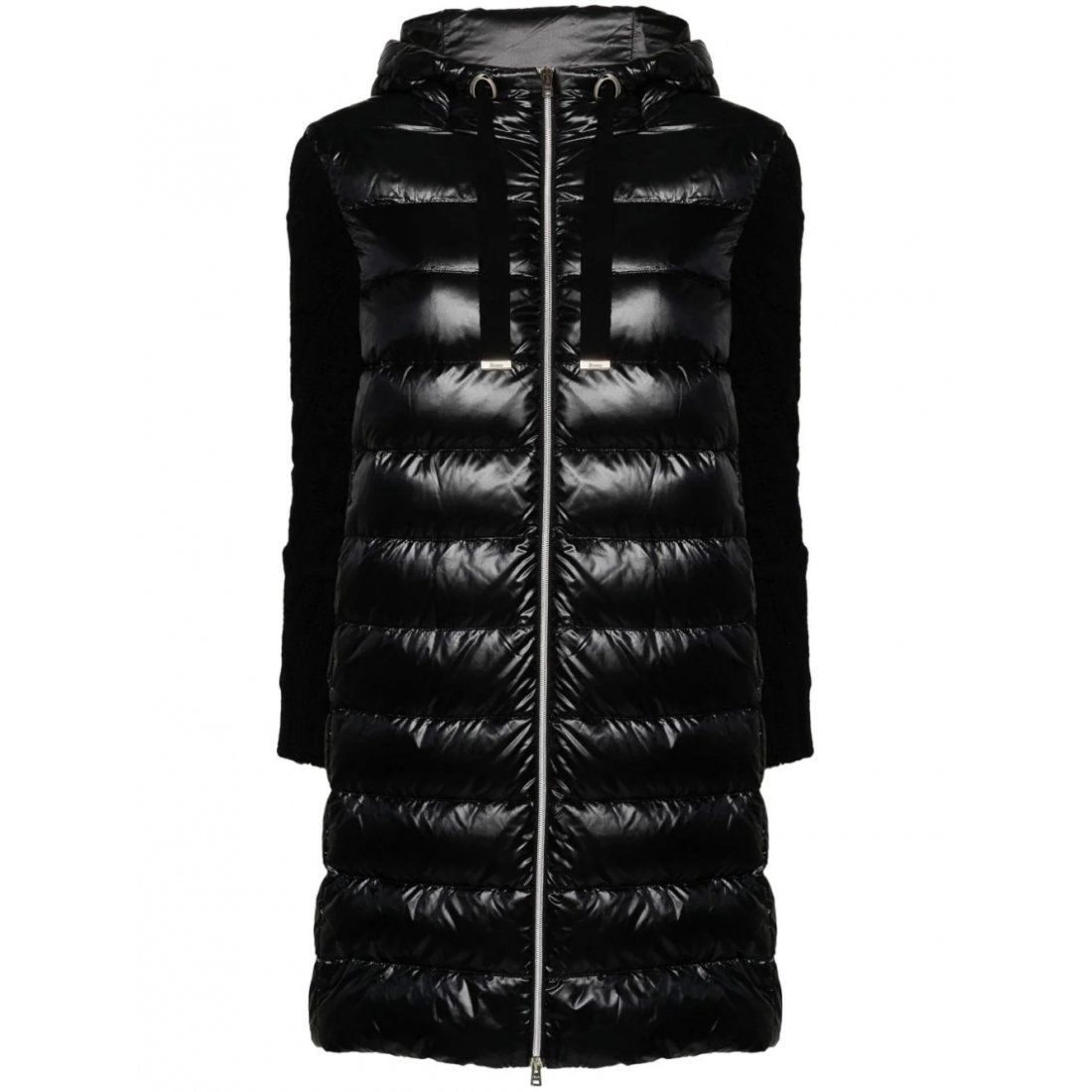 Herno - Veste 'Knit-Sleeves Padded' pour Femmes