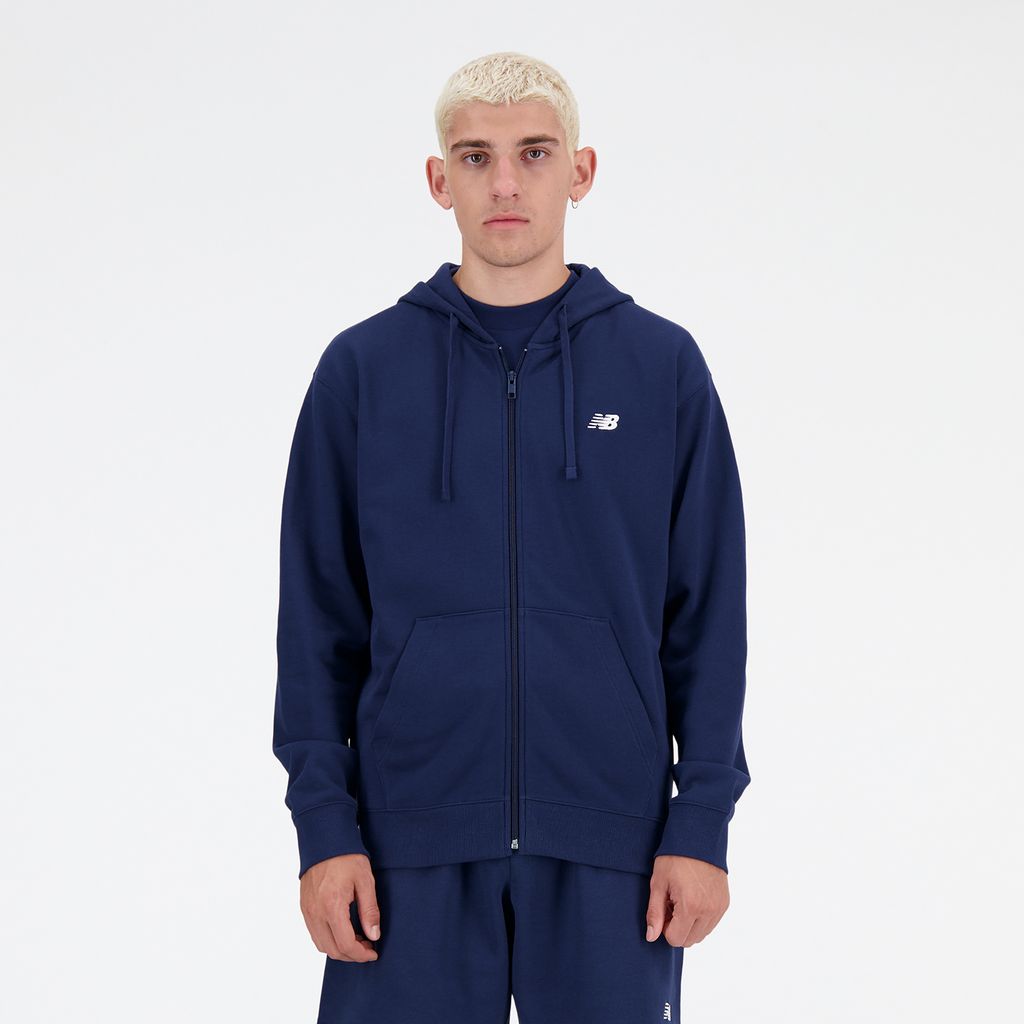 New balance - New Balance Stacked Logo French Terry FZ Hoodie