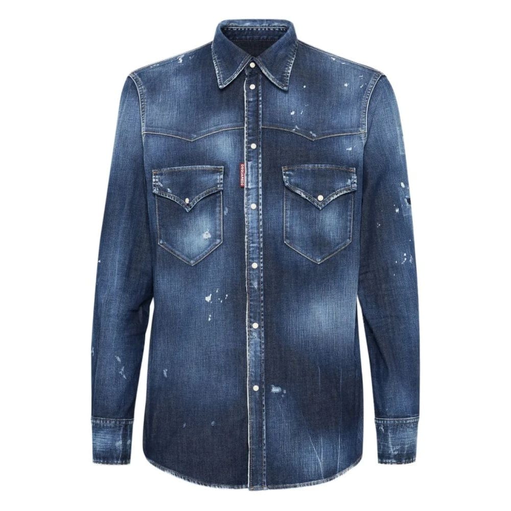 Dsquared2 - Chemise en Jean 'Western-Style' pour Hommes