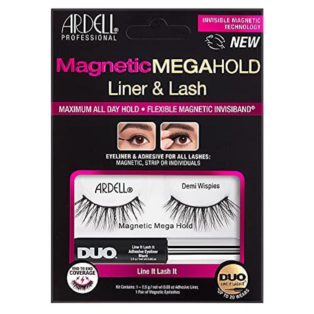 Ardell - Faux-cils magnétiques 'Megahold Liner & Lash' - 2 Pièces