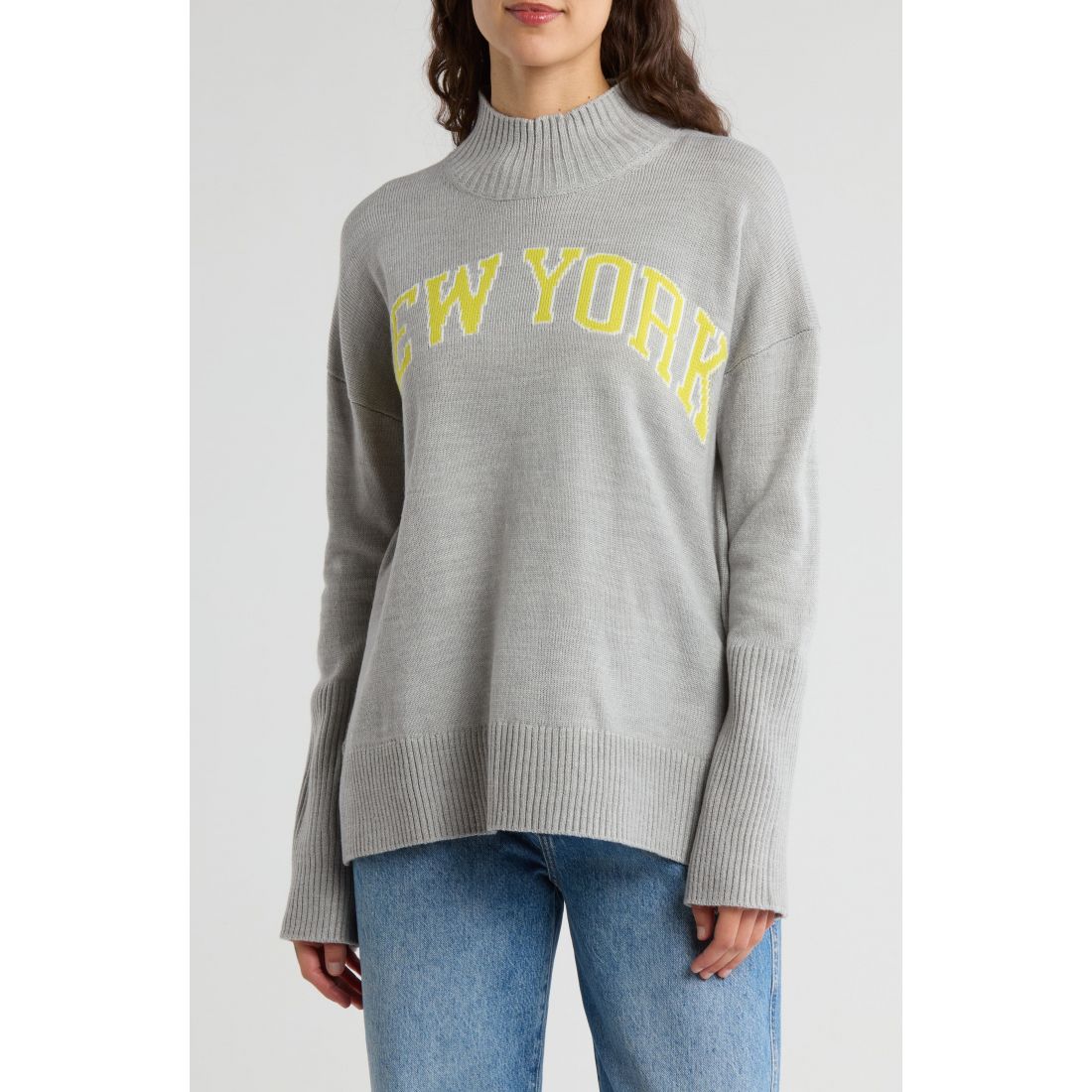 Dkny jeans - Pull à col roulé 'New York' pour Femmes