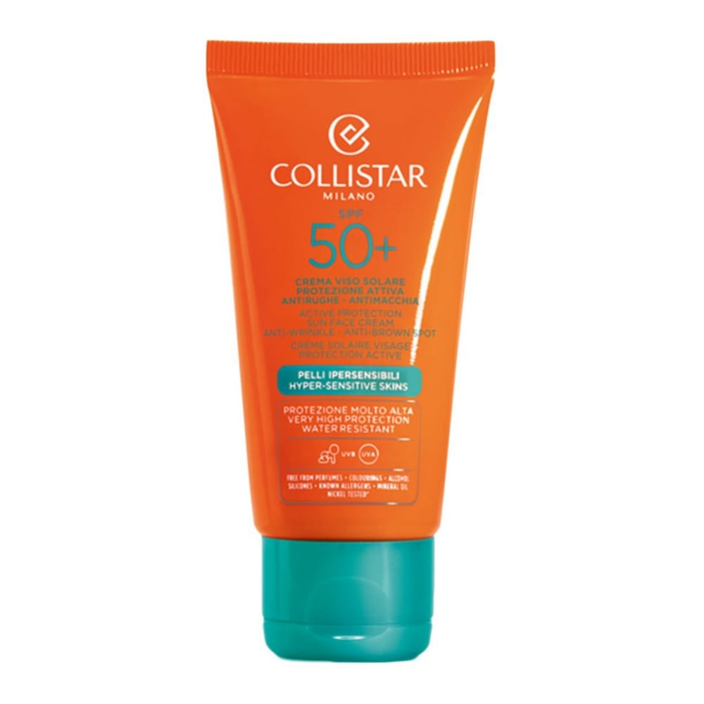 Collistar - Crème solaire pour le visage 'Perfect Tan Active Protection SPF50' - 50 ml