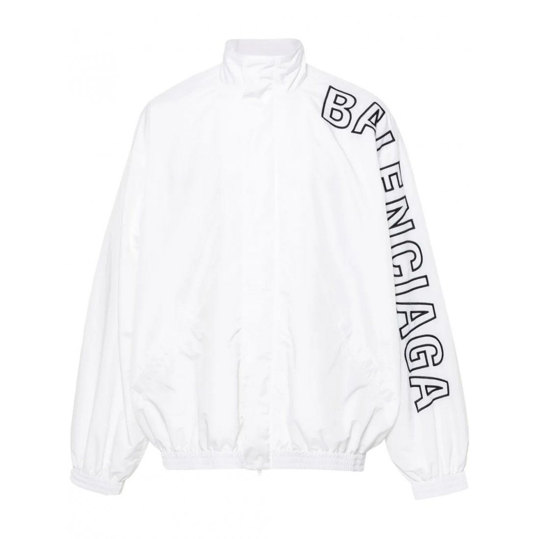 Balenciaga - Veste 'Logo-Embroidered' pour Hommes