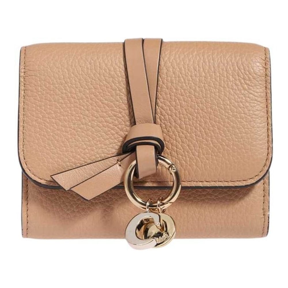 Chloé - Portefeuille 'Logo Plaque Tri-Fold' pour Femmes