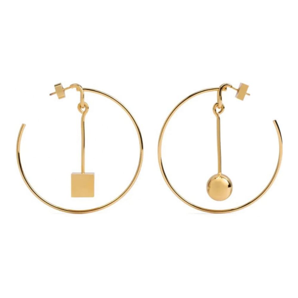 Jacquemus - Boucles d'oreilles 'Les Creoles Nodo' pour Femmes