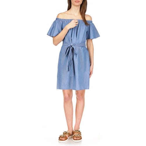 Michael michael kors - "Robe mini 'Tencel™ Off the Shoulder' pour Femmes"