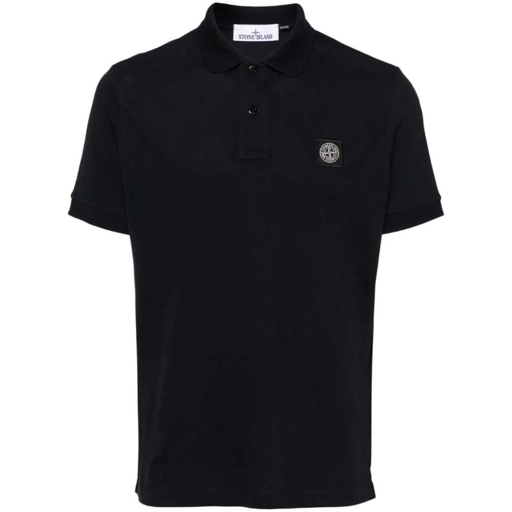 Stone island - Polo 'Compass-Badge Piqué' pour Hommes
