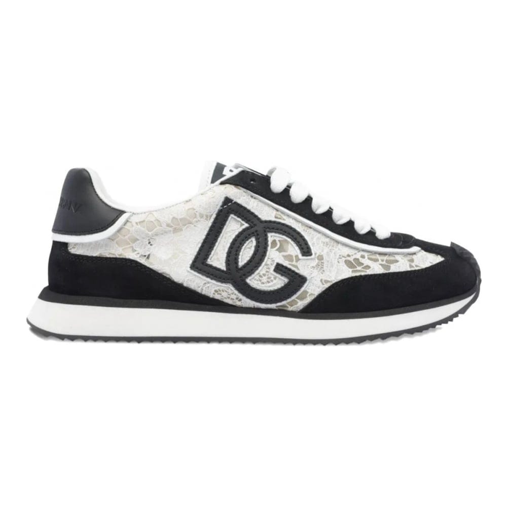 Dolce&gabbana - Sneakers 'Logo-Patch' pour Femmes