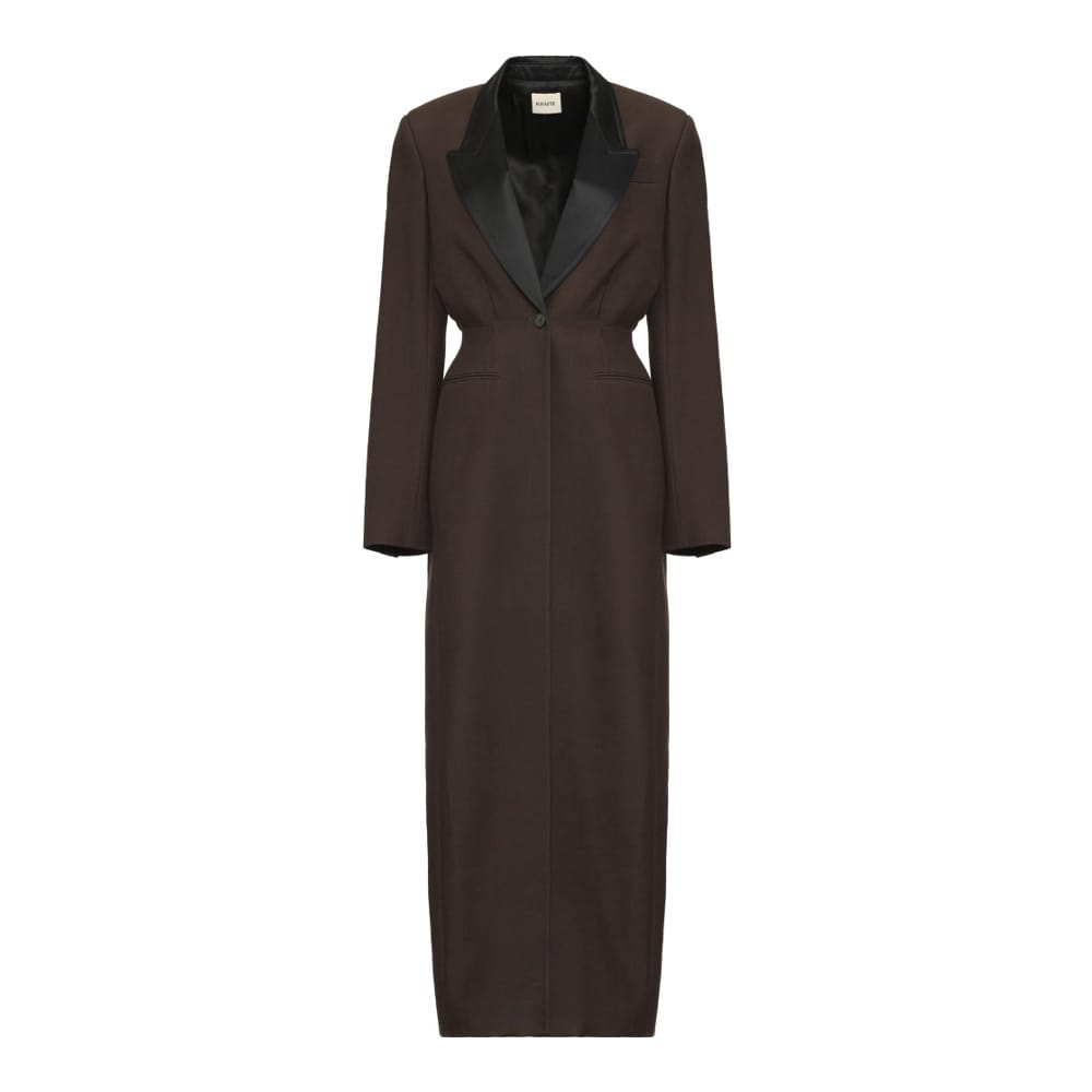 Khaite - Manteau 'Bellow Single-Breasted Long' pour Femmes