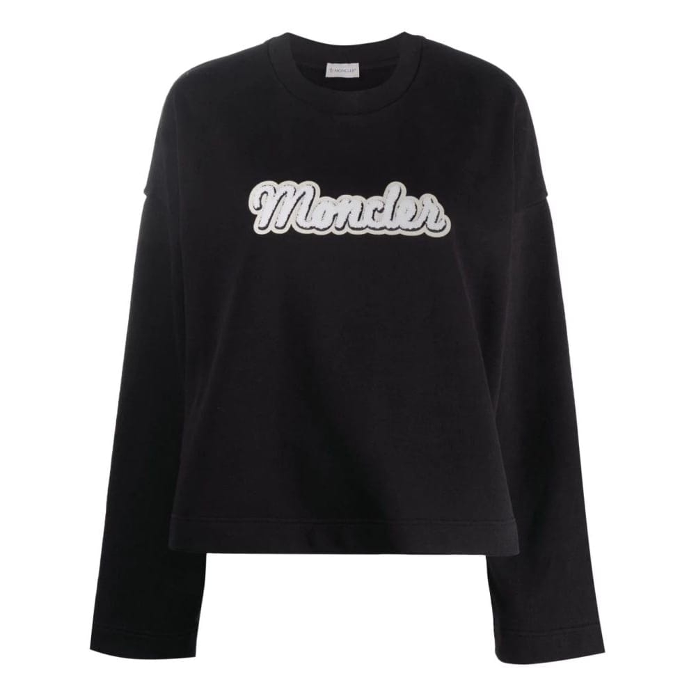 Moncler - Pull 'Logo Embroidered' pour Femmes