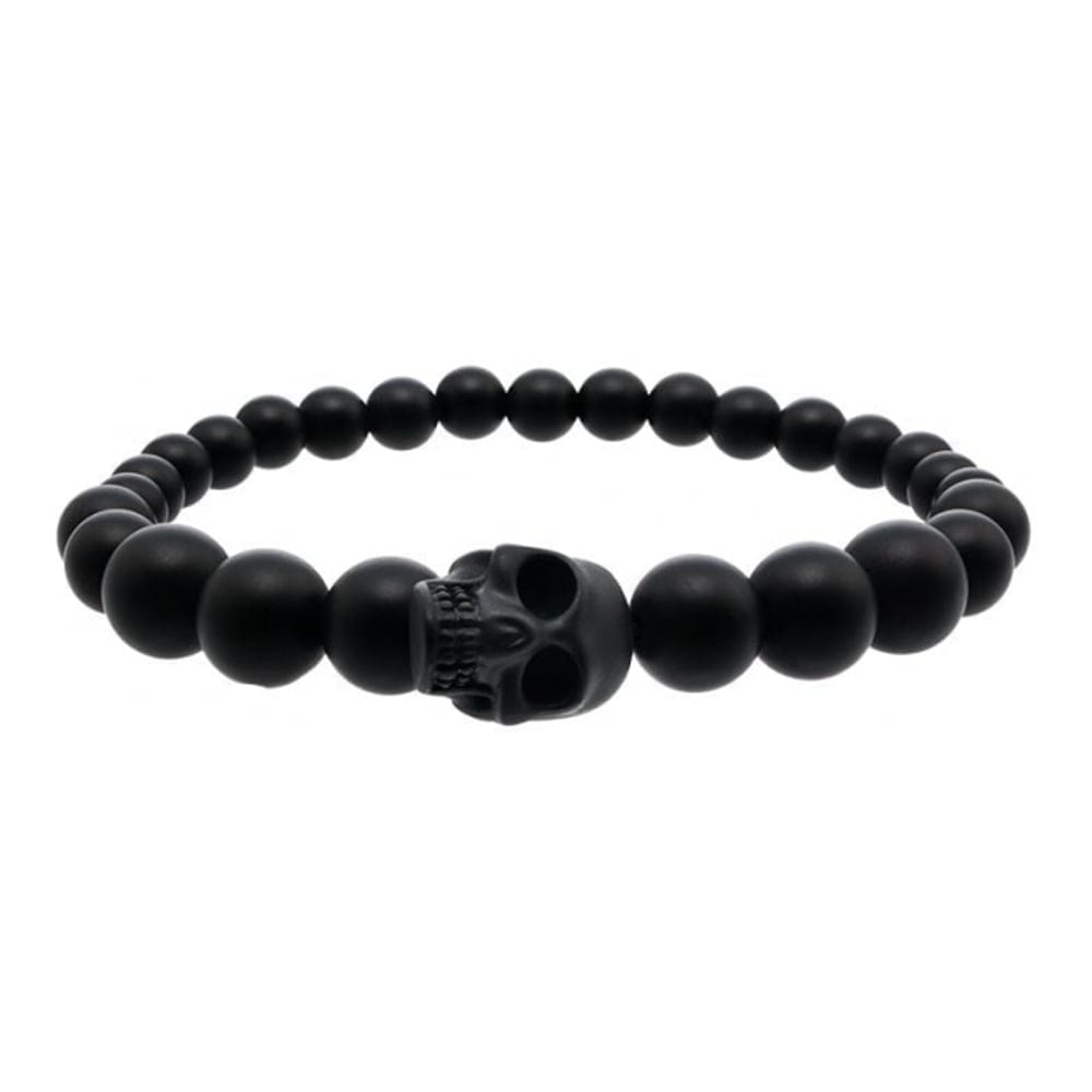 Alexander mcqueen - Bracelet 'Skull Beaded' pour Hommes