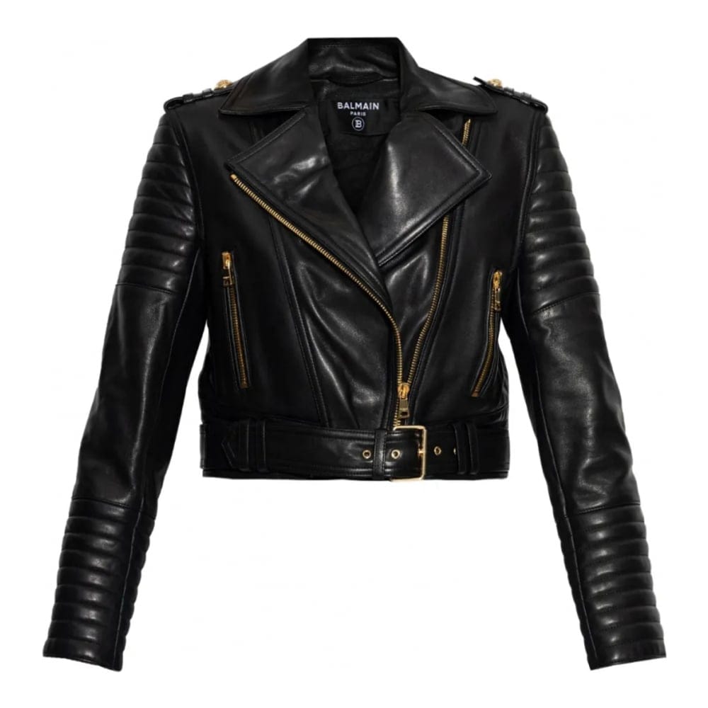 Balmain - Veste 'Asymmetrical-zip' pour Femmes