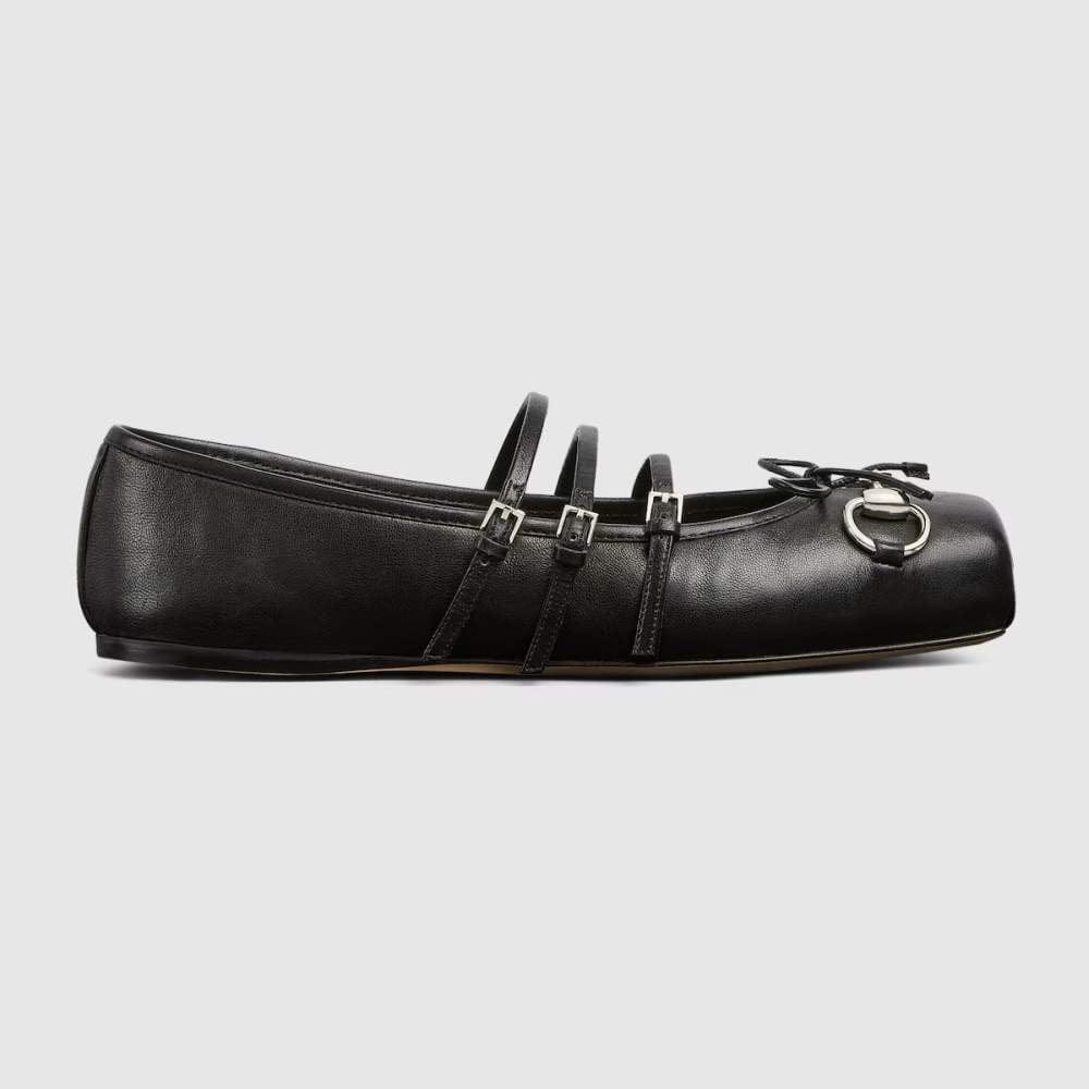 Gucci - Ballerines 'Horsebit' pour Femmes