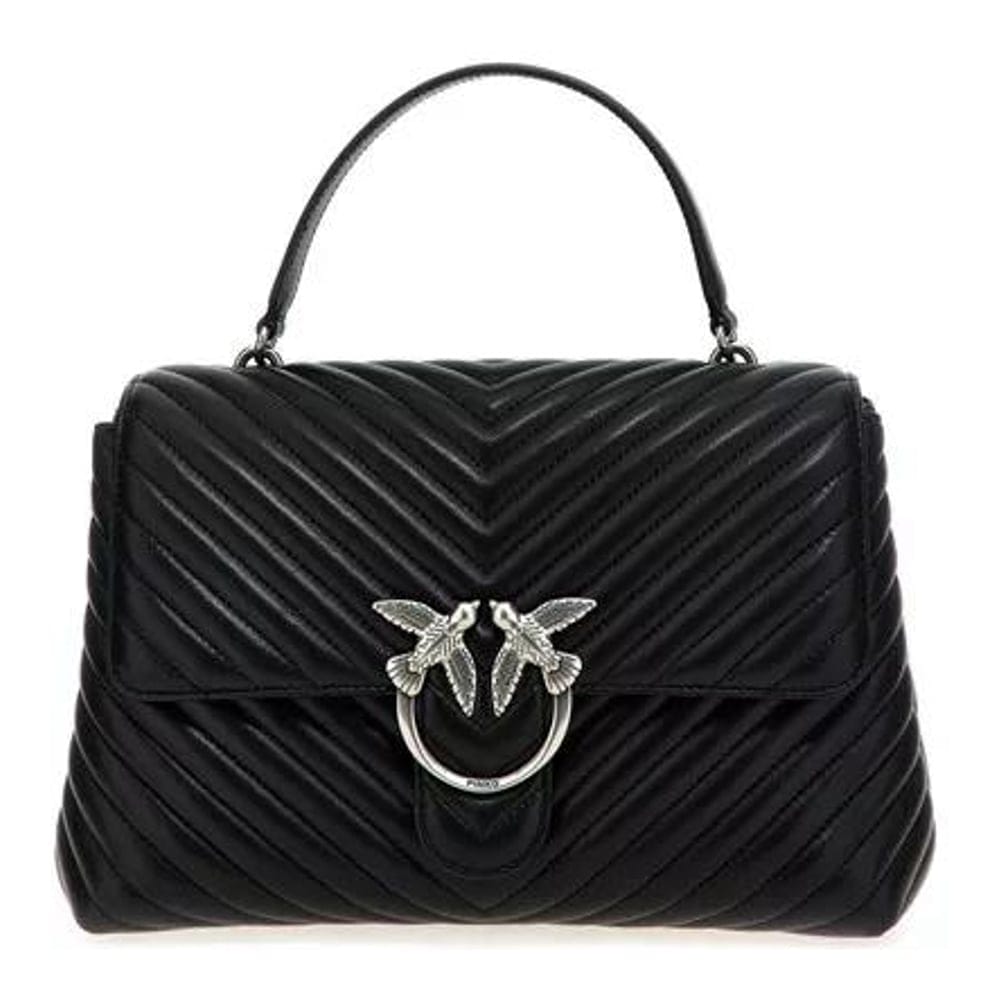 Pinko - Sac à main 'Big Lady Love Bag Puff Chevron' pour Femmes