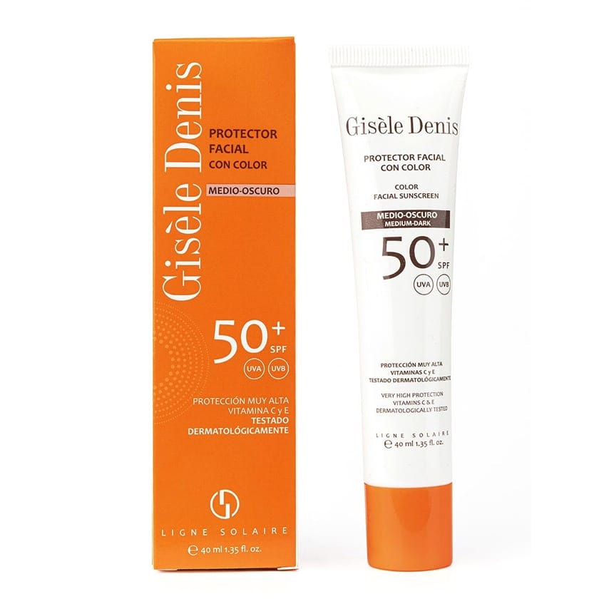 Gisele denis - Crème solaire teintée 'SPF 50+' - Medium Dark 40 ml